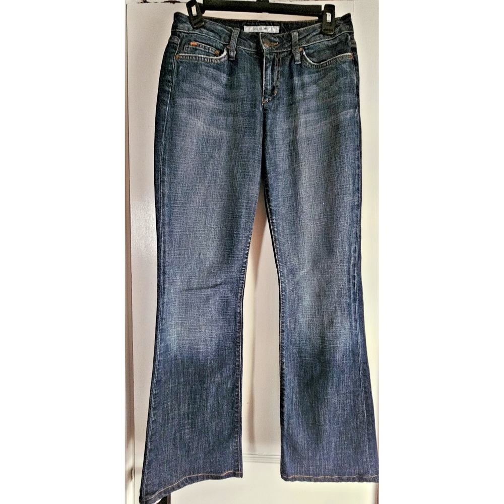 JOE'S " HONEY " fit woman W27 bootcut stretch dark wash jeans USA made